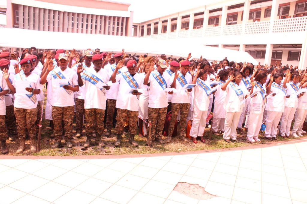 Kinshasa -Prestation de serment de l’infirmier : Le Président National Annonce l’Inauguration imminente du nouveau Siège de l’Ordre des infirmiers de la RDC ! IMG 9530 1536x1024 1 1024x683