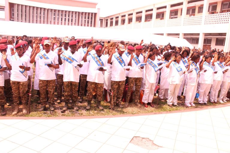 Kinshasa -Prestation de serment de l’infirmier : Le Président National Annonce l’Inauguration imminente du nouveau Siège de l’Ordre des infirmiers de la RDC !